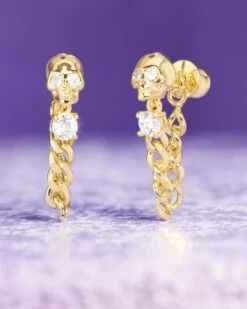 Ride Or Die Soft Hoops - Gold|White Diamondettes -Melinda Maria 2025 07 0817 22 59 SH1ORT PARAMS SoftchainHoop0copy