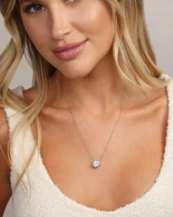 Mama Baroness Pendant - Silver|White Diamondettes -Melinda Maria 8 16 20232536 v2copy 2fa9ce53 4f0d 4ef8 b30e 1c7cfe13f137