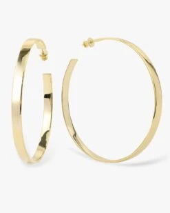 Atlas Hoops 3" - Gold