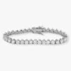 Mama Not Your Basic Tennis Bracelet - Silver|White Diamondettes 1 Mama Not Your Basic Tennis Bracelet - Silver|White Diamondettes -Melinda Maria BRACELETE2 SILVER V1 0b5a5cec e7ba 4f58 ad64 f714dc604e54