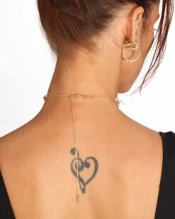 She's An Icon Tennis Choker - Gold|White Diamondettes -Melinda Maria Backofthechockers 213b4c5d 920b 4310 a4b8 8f84600687b7