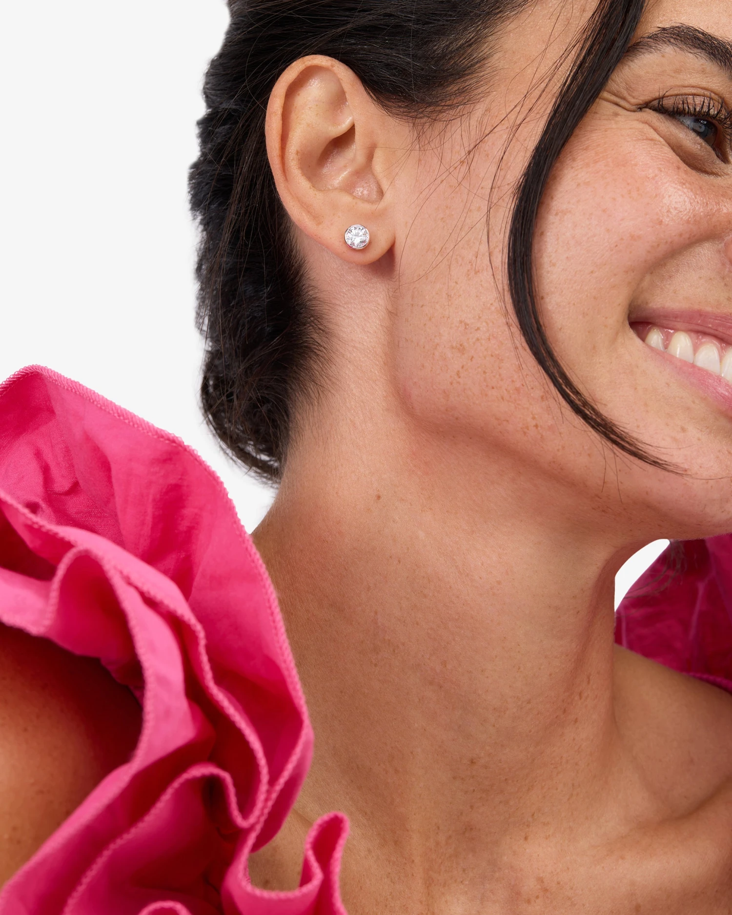 Baroness 6mm Studs - Silver|White Diamondettes 6 Baroness 6mm Studs - Silver|White Diamondettes - Image 4