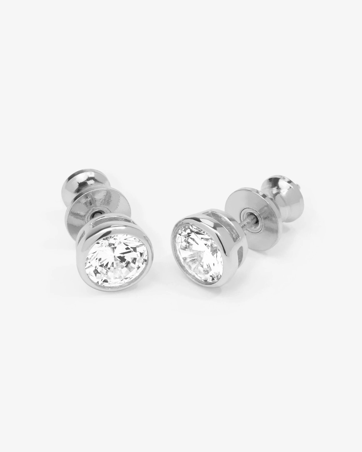 Baroness 6mm Studs - Silver|White Diamondettes 5 Baroness 6mm Studs - Silver|White Diamondettes - Image 3