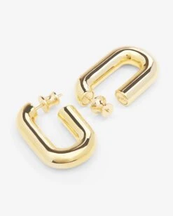 Frankie Chain Huggies - Gold -Melinda Maria FrankieChainHuggies E7113 G P V2 13aa605d 9410 4bd6 928b eec4de759072