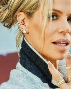 Hello Gorgeous 10mm Studs - Silver|White Diamondettes -Melinda Maria HelloGorgeousStudEarrings 80087b08 de95 4f23 a361 1c981bc1afa7