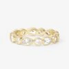 Isla Ring - Gold|White Diamondettes