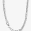 Julian Loves Diamonds Necklace - Silver|White Diamondettes -Melinda Maria JN2677 P S MayCollection 02 01 20240058 V1 ddeb9f73 dbfd 4d3c bd61 65a9fc49f4af