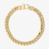Julian Cuban Chain Bracelet 6.8mm - Gold -Melinda Maria JULY 250438 1aa43bdb 293a 43db 9087 db8f3b56fb2a