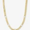 Julian 5 Diamond Necklace - Gold|White Diamondettes -Melinda Maria Julian5DiamondNecklace N6396 G WTCZ P V1
