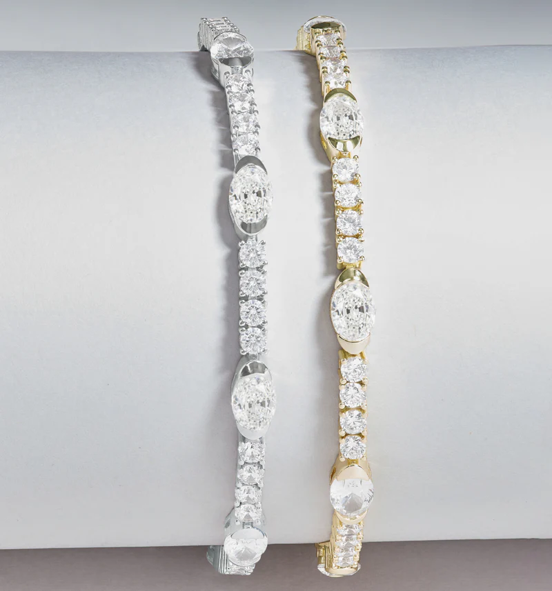 Melinda Maria 5 Melinda Maria -Melinda Maria MavenTennisBracelets WhiteCZ MelindaMaria Right