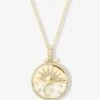 New Beginnings Medallion Necklace - Gold|White Diamondettes 2 New Beginnings Medallion Necklace - Gold|White Diamondettes -Melinda Maria NewBeginningsMedallionNecklace N6372 P G V1 c463a0ee a5bf 4070 9f34 d7283bdf1b65