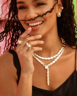 Mama Serpent Collar - Silver 15 Mama Serpent Collar - Silver -Melinda Maria NewWithATwistHighlight e57c836c 6d79 44b5 bdcd fa7b023303b2