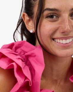 Not Your Basic 8mm Studs - Silver|White Diamondettes 9 Not Your Basic 8mm Studs - Silver|White Diamondettes -Melinda Maria NotYourBasic.8mmStuds E7111 S E V2a