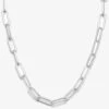 Carrie Chain Necklace - Silver