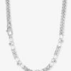 Ride Or Die Cuban Chain Necklace - Silver|White Diamondettes 1 Ride Or Die Cuban Chain Necklace - Silver|White Diamondettes -Melinda Maria RideorDieCubanChainNecklace N6410SWTCZ162115 V1 re work