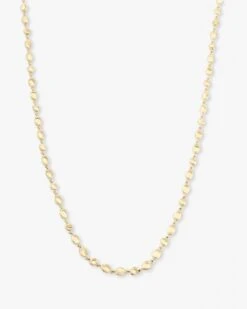 Baby "She's A Natural" Infinity Necklace - Gold