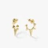 Gabriella Spiked Hoops - Gold -Melinda Maria SMALLHOOPGABRIELAH GOLD V1 0ba8ddb0 5c42 4ab9 96ec b0185de8031c
