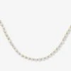 She's An Icon Tennis Choker - Gold|White Diamondettes -Melinda Maria She sanIconChoker N6356 P G v1 a7e4ad68 4621 4653 ba23 02b3d68c93fc