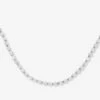 She's An Icon Tennis Choker - Silver|White Diamondettes -Melinda Maria She sanIconChoker N6356 P S v1 72e5623e c321 4312 a1e0 45ad021ce257