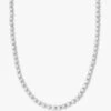 She's An Icon Tennis Necklace - Silver|White Diamondettes -Melinda Maria She sanIconTennisNeck February Collection SWT P 2516 R1 CR1 V1 2 e7dcf68e 2dd4 47bc a904 ad107d27db3b