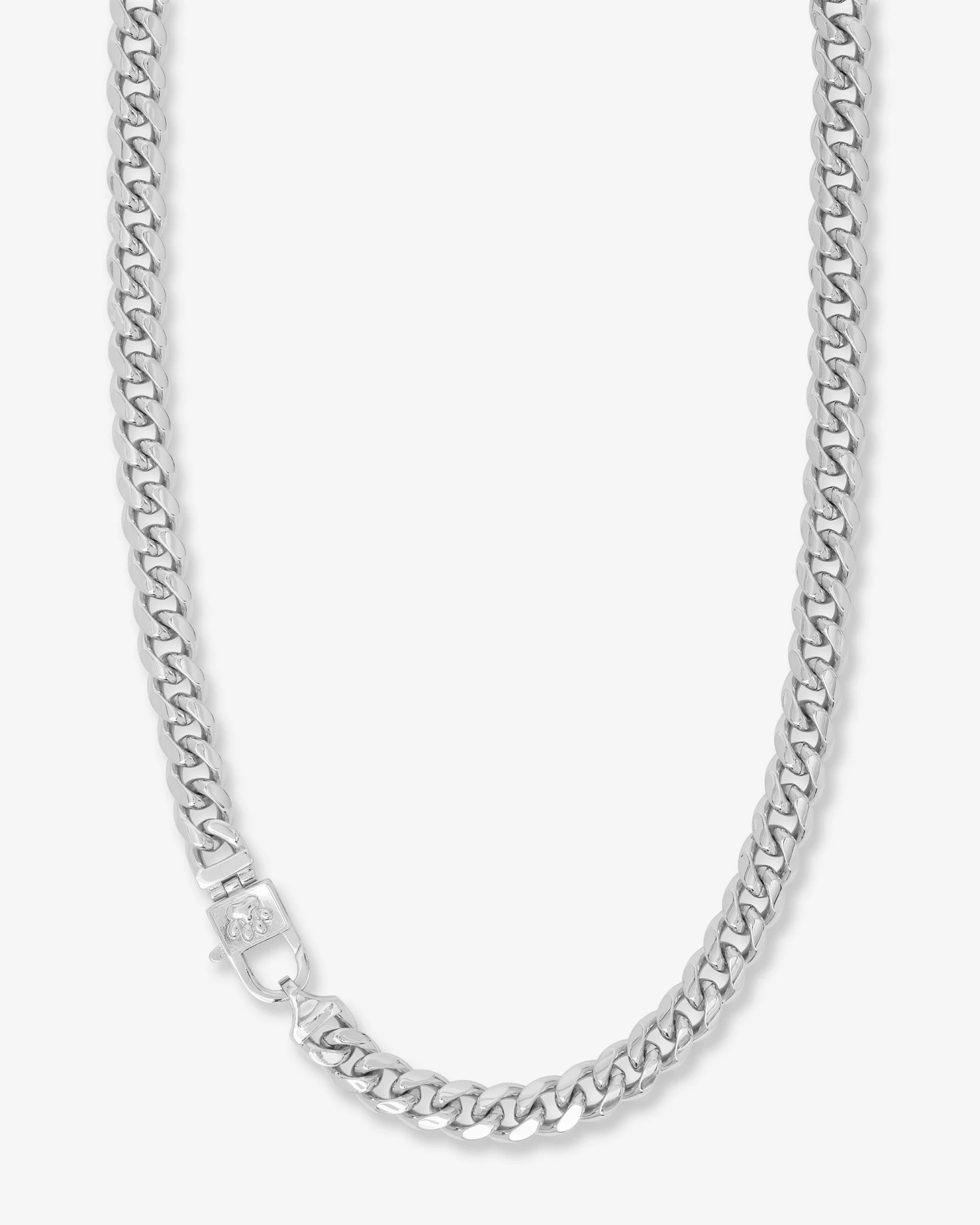 Thor Cuban Chain Pet Necklace 10.8mm - Silver 10 Thor Cuban Chain Pet Necklace 10.8mm - Silver - Image 8