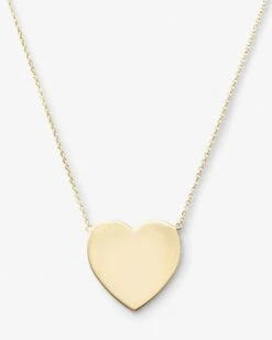 XL You Have My Heart Necklace - Gold