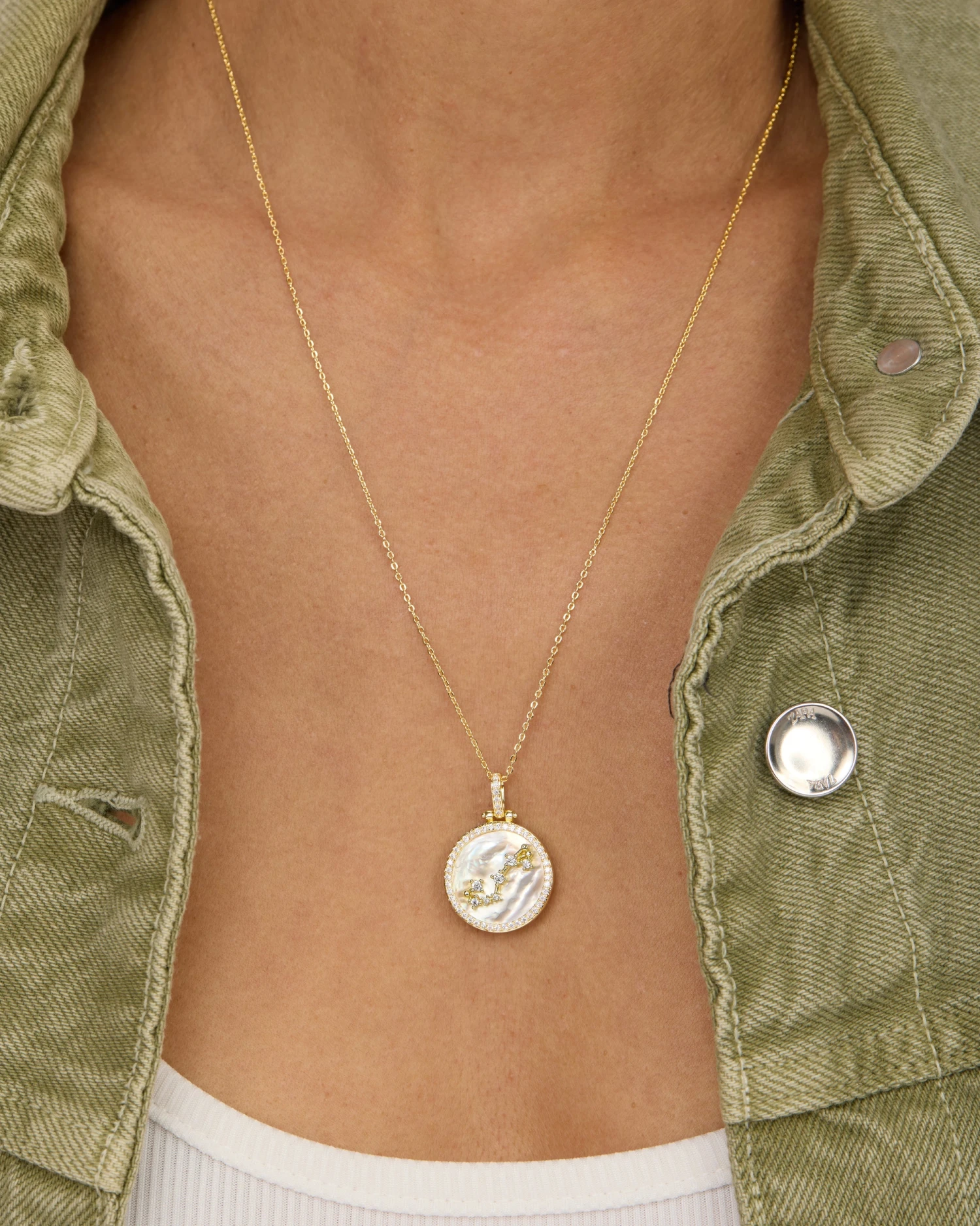 Zodiac Constellation Necklace - Gold 15 Zodiac Constellation Necklace - Gold - Image 13