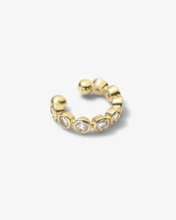 Baroness Ear Cuff - Gold|White Diamondettes 8 Baroness Ear Cuff - Gold|White Diamondettes -Melinda Maria melindamaria earing earcuff baroness gold v2 2ea05541 7aff 42db 8579 7bcf51488bfe