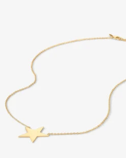 "You Are My Big Star" Necklace - Gold -Melinda Maria melindamaria necklace youaremybigstar v2 844d4409 5bcd 4f6a 93e1 62b54acd3b2a