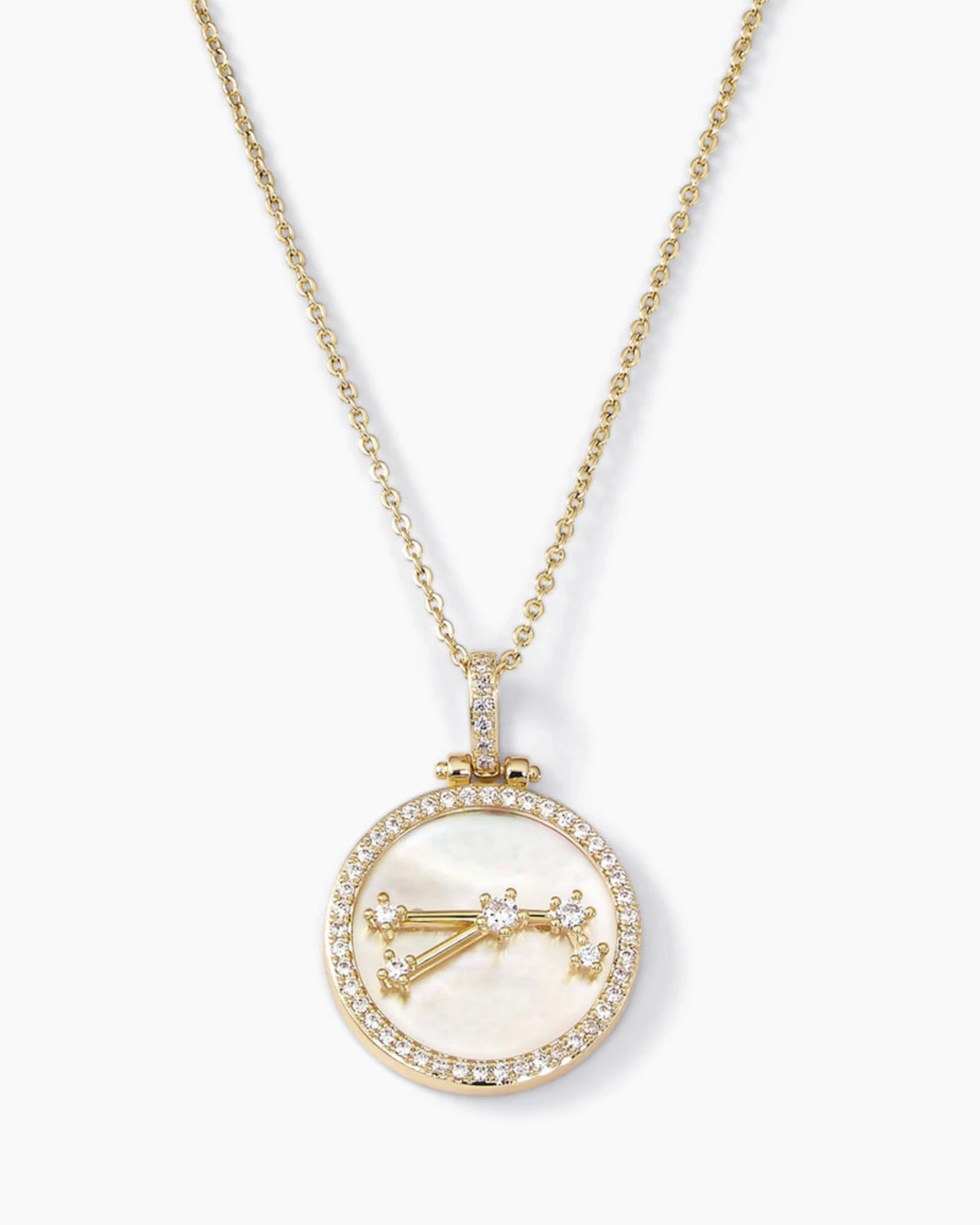 Zodiac Constellation Necklace - Gold 4 Zodiac Constellation Necklace - Gold - Image 2