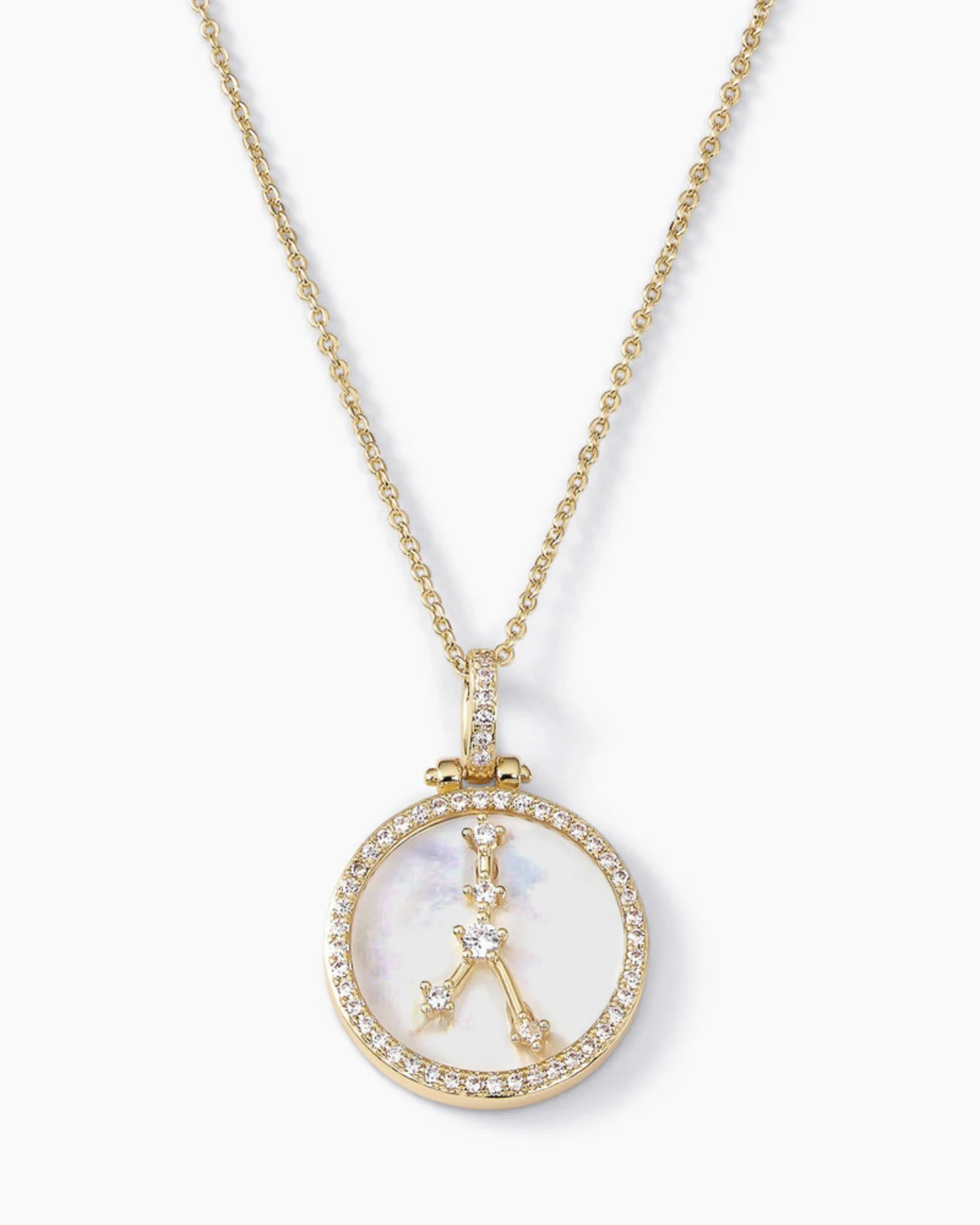 Zodiac Constellation Necklace - Gold 5 Zodiac Constellation Necklace - Gold - Image 3