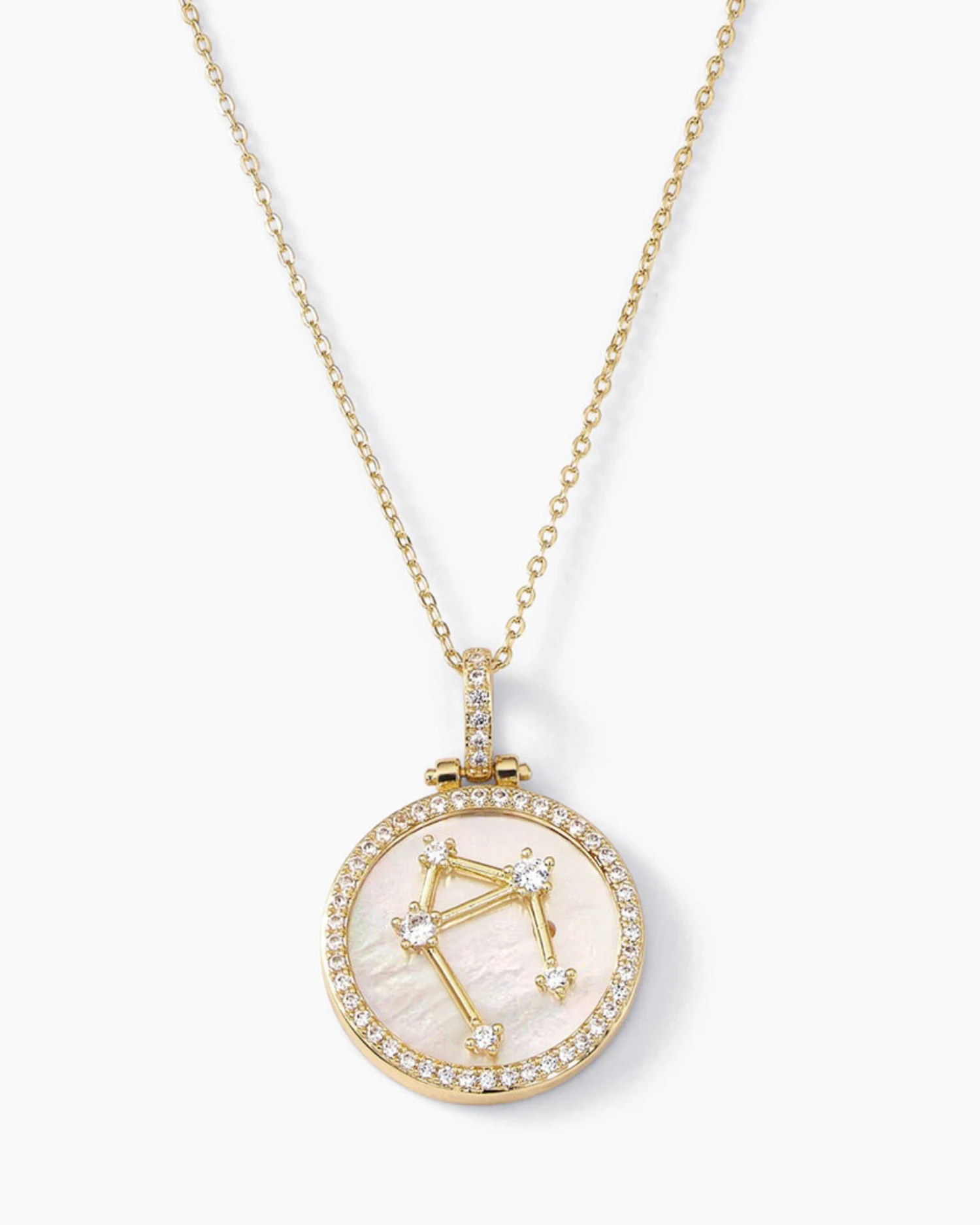 Zodiac Constellation Necklace - Gold 9 Zodiac Constellation Necklace - Gold - Image 7