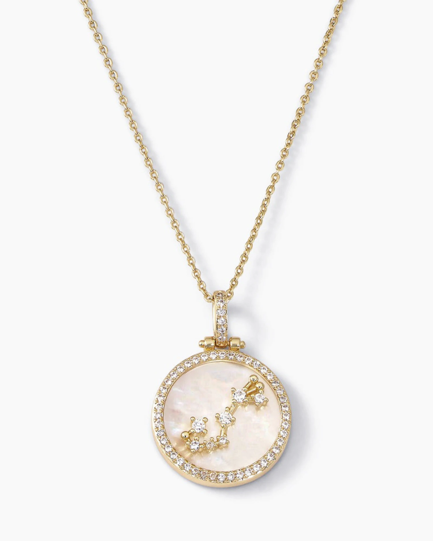 Zodiac Constellation Necklace - Gold 12 Zodiac Constellation Necklace - Gold - Image 10