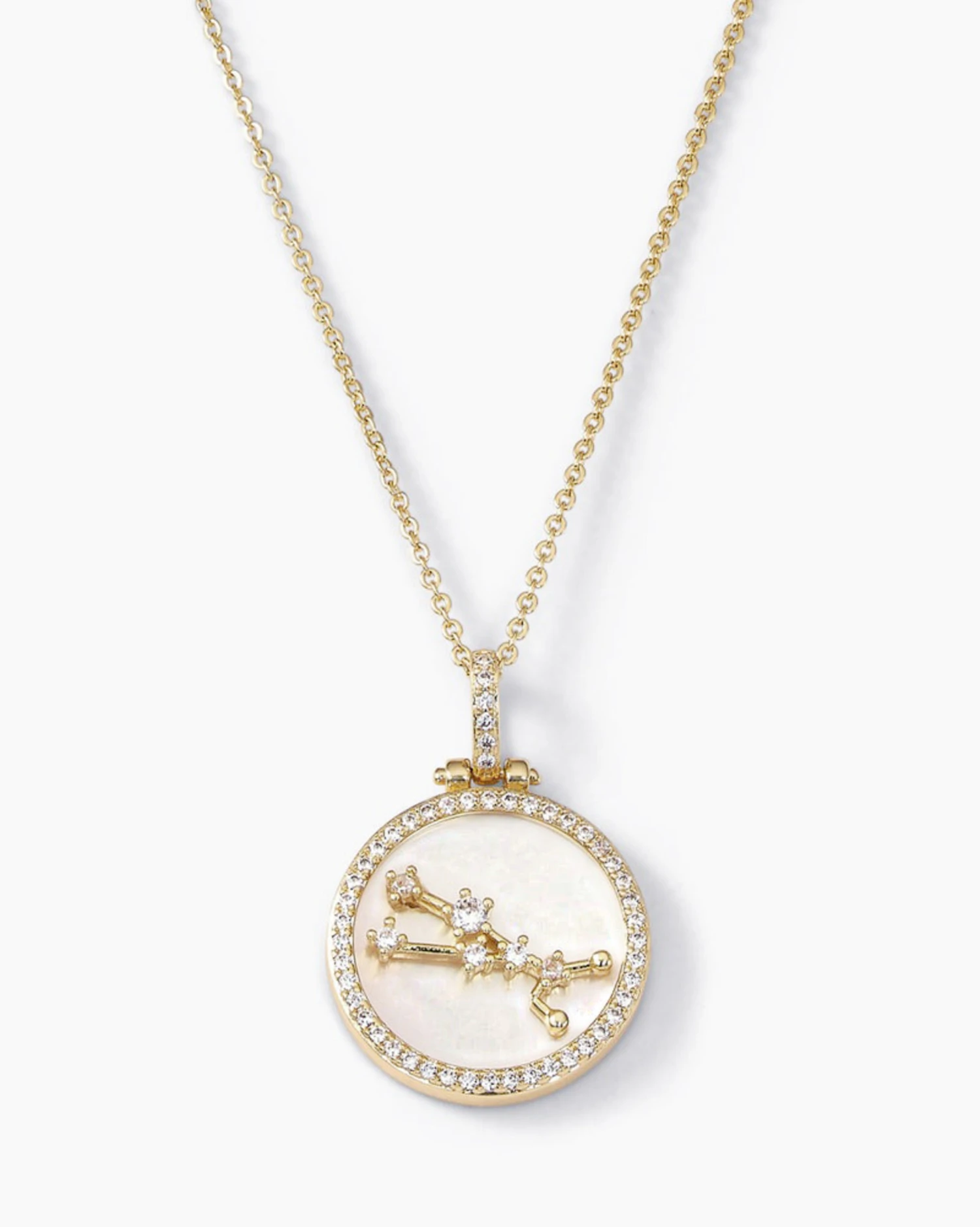 Zodiac Constellation Necklace - Gold 13 Zodiac Constellation Necklace - Gold - Image 11