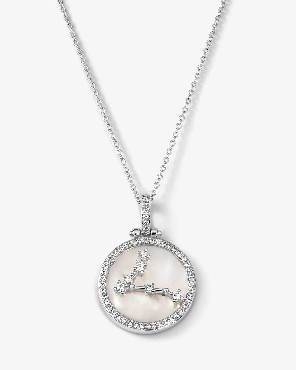 Zodiac Constellation Necklace - Silver 8 Zodiac Constellation Necklace - Silver - Image 6
