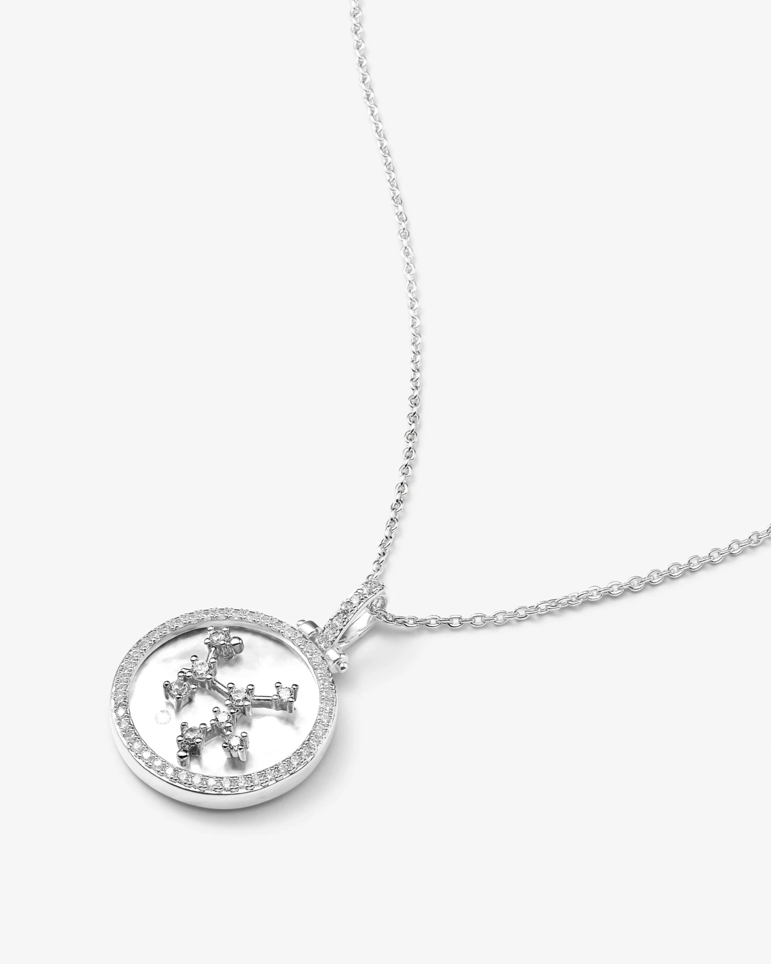 Zodiac Constellation Necklace - Silver 17 Zodiac Constellation Necklace - Silver - Image 15