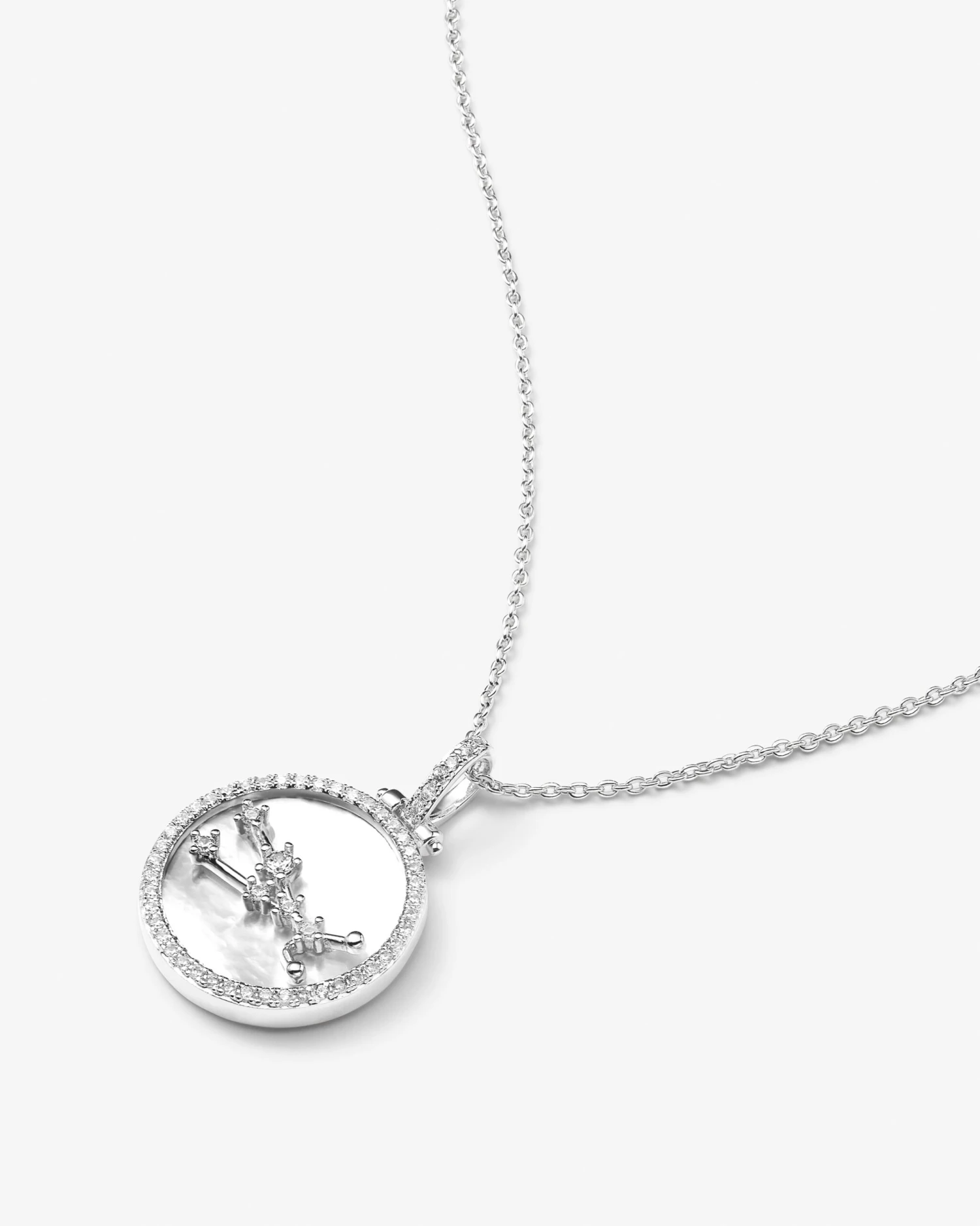 Zodiac Constellation Necklace - Silver 22 Zodiac Constellation Necklace - Silver - Image 20